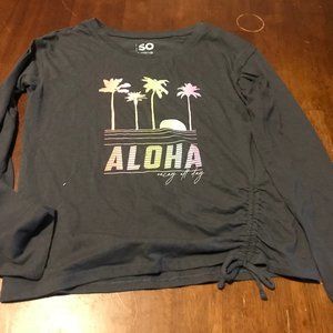 SO long sleeve Aloha tee